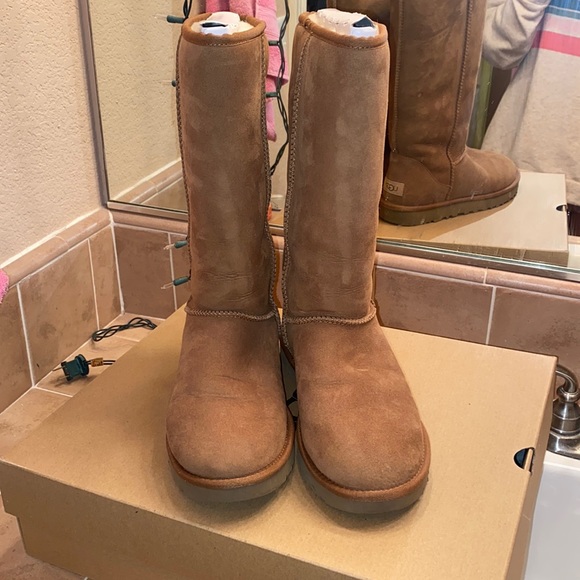 Womens UGG® Classic Tall II Boot - Chestnut | Journeys Tall classic II chestnut UGG